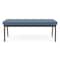 Lesro Newport 2 Seat Bench, 45 in W 21 in L 18.5 in H NP2001 - alternate 1